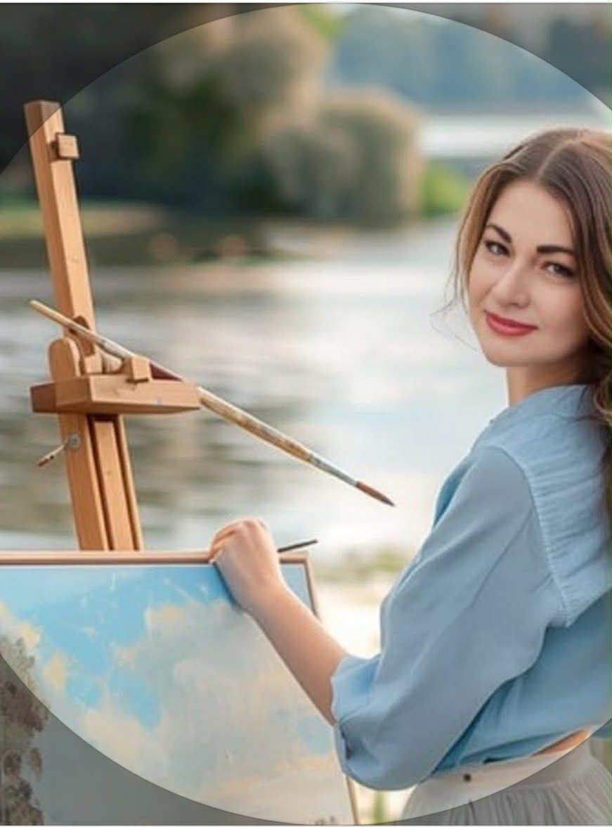 Artist at work